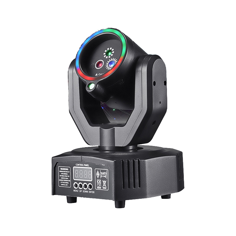 Club Events Weddings Mini DMX512 Compact Moving Disco Laser Lights RGBW Stage Lighting Stag Emitting Dynamic Colors IP33 Rated