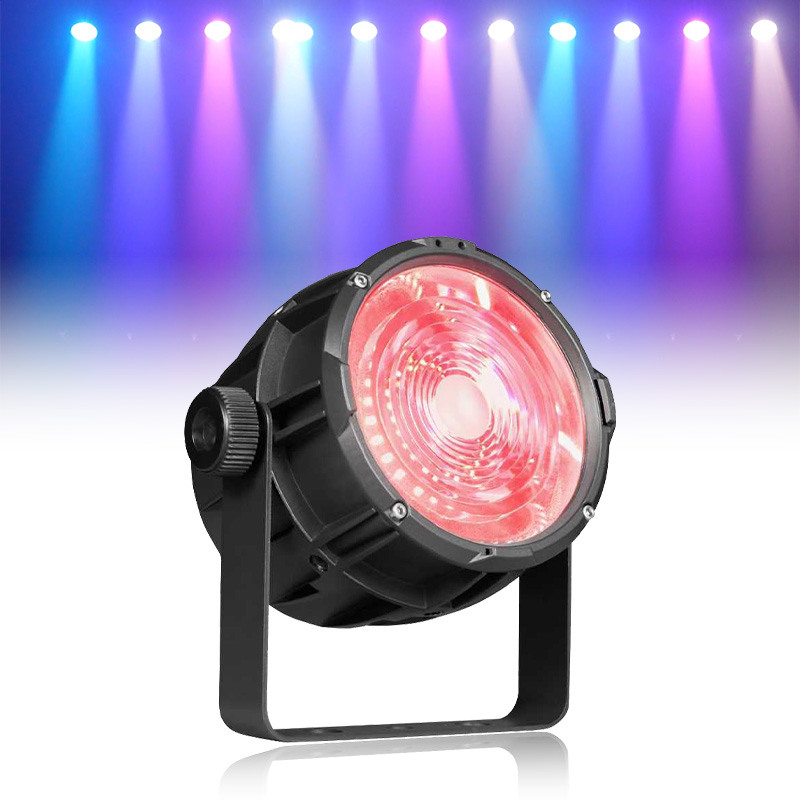 High Power LED COB 120W RGBW Par Light Waterproof IP65 with Stainless Steel CE Certified DMX512 Control